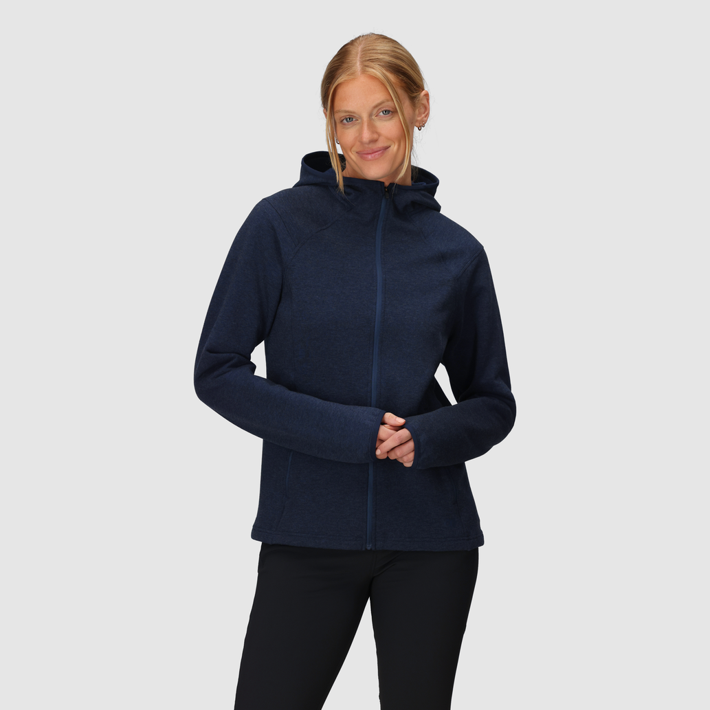 Women's Crescent Fleece Full Zip Hoodie